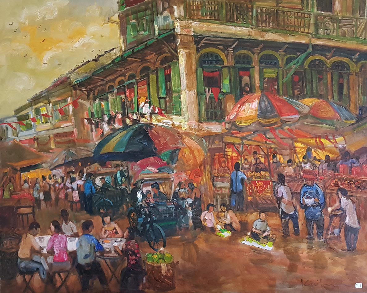 Koeh Sia Yong Singapore Oil Painting Artist Nanyang Style
