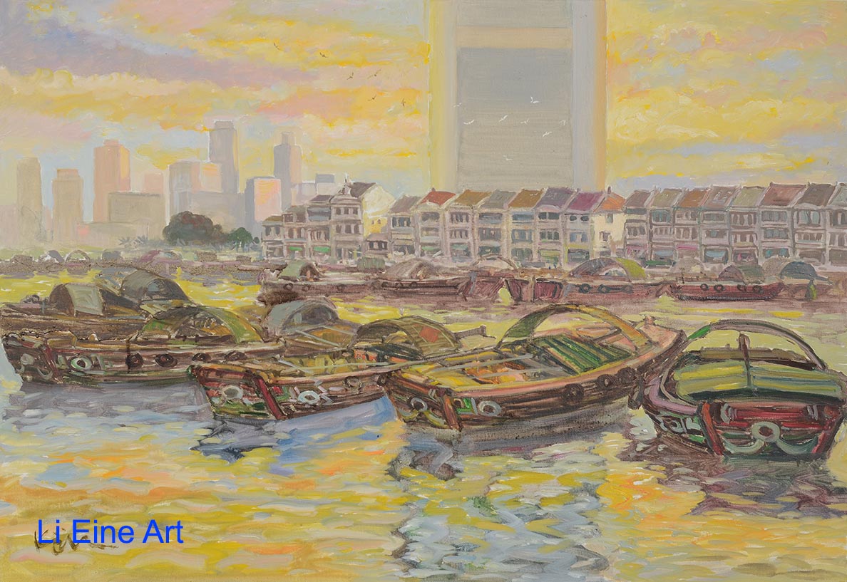Koeh Sia Yong Singapore River Boats