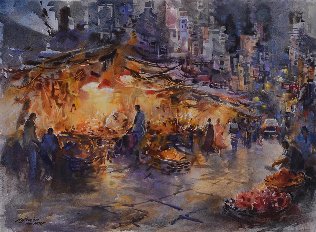 Singapore custom painting commission portrait