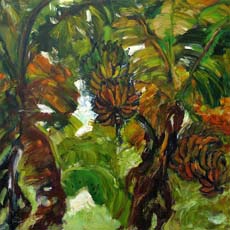 Nanyang Artist Koeh Sia Yong Banana Trees